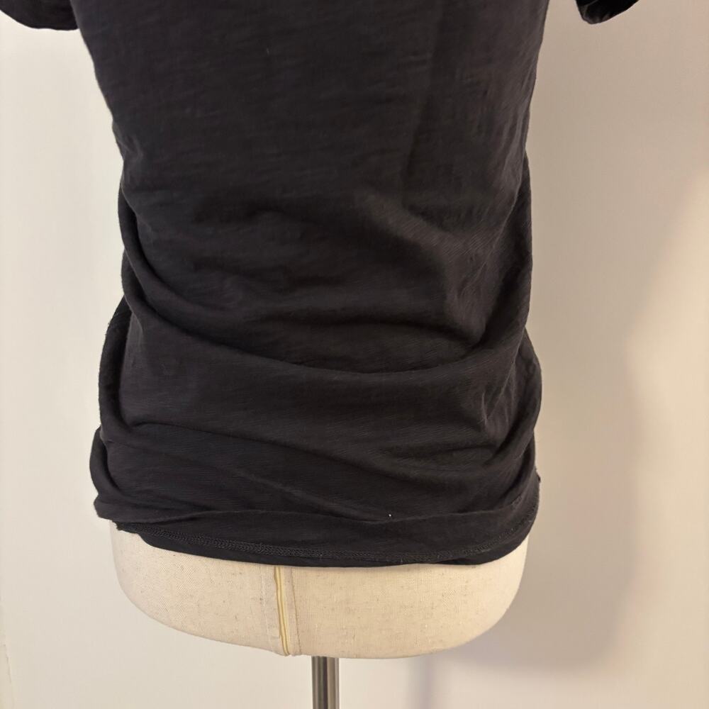 J.Crew Frank's Atelier Del Pattino Black T shirt Small 100% Cotton - Picture 6 of 8